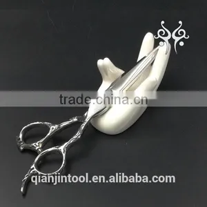 QJ-S12 Sword Blade Hair Scissors Professional Scisssors Set With Engraved Handle thumbnail-3