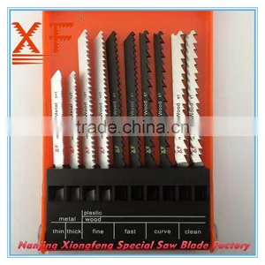 XF-J033 10pcs/set Jig Saw Blade Plastic Box Power Tool Accessories thumbnail-2