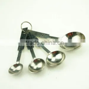 42142 4pcs Stainless Steel Nesting Measuring Cups and Spoons Set thumbnail-3