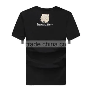 Men's 95%cotton 5%spandex Blank Mens T-shirts Wholesale thumbnail-2
