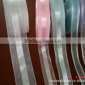Good Quality Transparent Organza Ribbon for Party thumbnail-1
