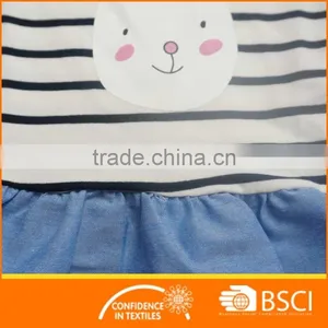 Children Wear Rabbit Printed Cotton Baby Girl Dress thumbnail-3