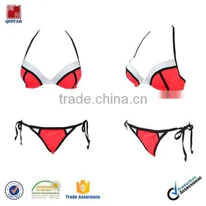 New Neoprene Bikini Factory, Pink Neoprene Bikini Manufacturer thumbnail-1