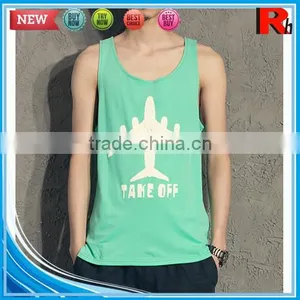 China Custom Wholesale Polyester Screen Printed Women Tank Tops Fancy Ladies Sleeveless Tops Latest Design thumbnail-2