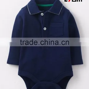 1507-1 OEM Baby Clothes Newborn Boys 100% Cotton Baby Jumpsuit Long Sleeve Infants Clothing& Toddlers Baby Onesie thumbnail-1