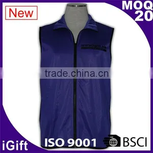 Chinese Manufatory High Quality New Design Man Vest Jacket thumbnail-6