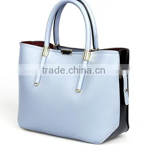 2016 Autumn and Winter New Leather Shoulder Bag Female Big Bag Fashion Handbag Lady Messenger Bag thumbnail-1