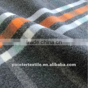 100% COTTON YARN DYED BOTH SIDES BRUSHED FLANNEL FABRIC 20X10 40X42 57/58'' CHINA MADE thumbnail-2