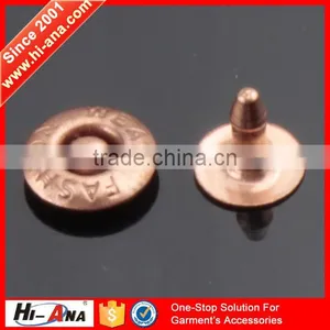 Hi-ana Button2 20 QC Staffs Ensure the Quality Good Supplying Rivets for Clothes thumbnail-1