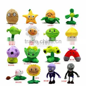 Hot Plush Doll Plants VS Zombies Toys Plush Toy 18cm for Kids Christmas Gift Toy thumbnail-1