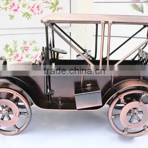Handmade Tinplate Antique Style Metal Model Car thumbnail-1