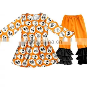 Wholesale Children's Set Clothing 2017 Halloween Boutique Baby Girl Clothing thumbnail-6