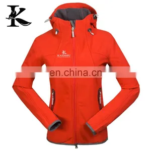 Comfortable Softshell Woman Jacket Famous Design Outerwear Jacket For Lady thumbnail-4