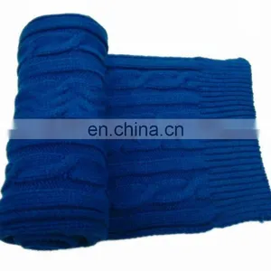 Acrylic Knit Scarf thumbnail-1