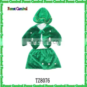 TZ8076 Christmas Tree Costume for Children/Snowflake Christmas Costume For Girls/New Year's Costume for the Snow Maiden thumbnail-5