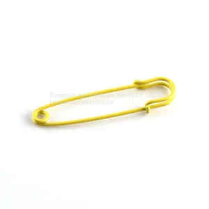 Bright Yellow Finished Fashion Skirt Pin 2.0mm*76mm thumbnail-3