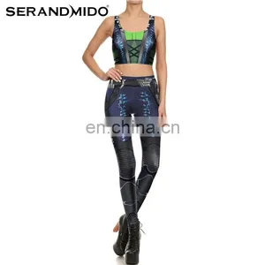 Wholesale 3D Print Sports Leggings Fitness Clothing thumbnail-1