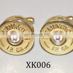 China Supplier Wholesale Mens Cufflinks Fashion Gold Cufflinks Custom Brass Cufflinks thumbnail-1