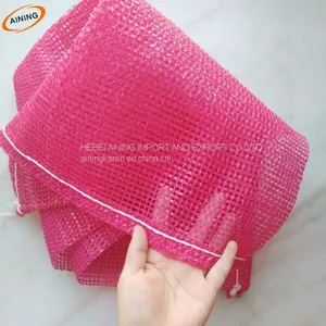Packing PP Vegetable Net Bag / Potato Garlic Fruit Orange Firewood Mesh Bag / Onions Bags thumbnail-4