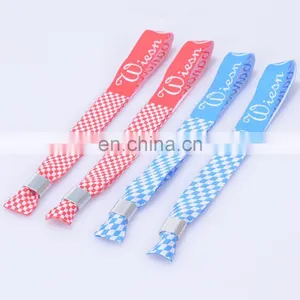 no Minimum Cheap Custom Cloth Concert Wristbands thumbnail-1