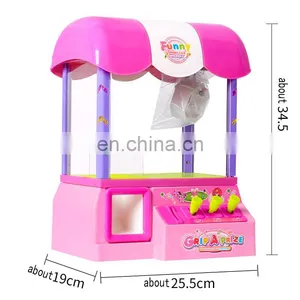 Crane Claw Machine Mini Toy Grab Doll Machine for Kids Machine With Light Hot Selling in China thumbnail-1