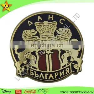 Wholesale Cheap Custom Army Police Sports Running Gold Souvenir Magnetic Military Badge thumbnail-5