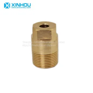 HH 1 Inch 8W Water Washer Brass Fulljet Cone Nozzle Bspt thumbnail-1