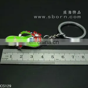 Wholesale Slippers Metal Key Rings Colorful Gadget Key Chain thumbnail-5