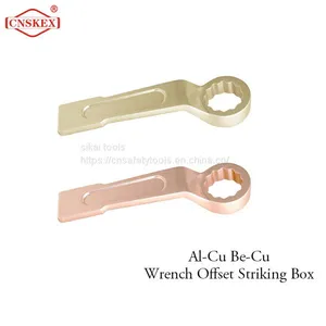 Wrench Offset Striking Box Non Sparking Aluminum Bronze 24mm thumbnail-1