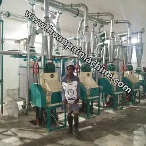 Fully Automatic Small Flour Mill Maize Machine Corn Wheat Grinder Making Machine thumbnail-2