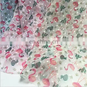 Hot Sale Printed Polyester Chiffon Fabric Digital Fabric Printing Polyester Chiffon Fabric thumbnail-1