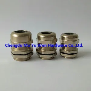 Nickel Plated Brass Cable Gland Metric Type thumbnail-1