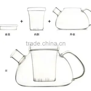 700ml Glass Tea Pot,High Temperature Resistance thumbnail-3
