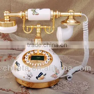 Ceramic Old Fashion Vintage Telephone Set thumbnail-1