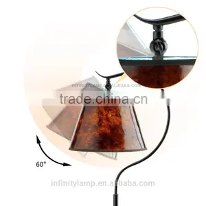 Famous Beautiful European Energy Saving Mica Swinging Office Hotel Living Room Floor Lamp Light thumbnail-2