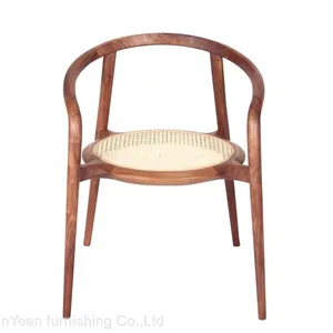 Solid Wood Adirondack Chair Light Oak Table and Chairs Wooden Occasional Chairs Wood Chairs for Home thumbnail-1