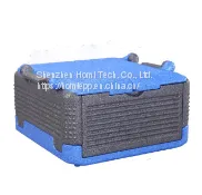 Portable Foldable Black EPP Foam Flip Box Car Storage Outdoor Picnic Expanded Polypropylene Packaging Box With Texturing Surface thumbnail-1
