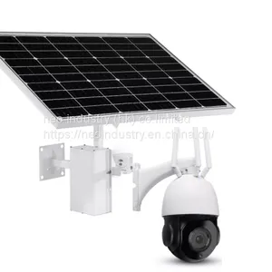 Hot Deal 1080P Solar Powered Outdoor Wireless Waterproof CCTV Security Bullet Solar 4G Camera thumbnail-1