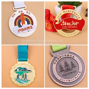 Marathon Metal Terrier Games Running Medal Medal Medal Medal Medal Baked Macrobine Medal thumbnail-5