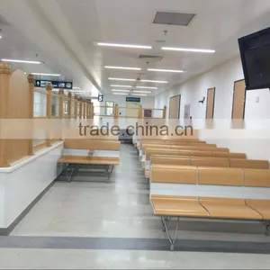 Italy Design Public Area Seating Bustation Waiting Chair With Armrest H60B-3-E thumbnail-3
