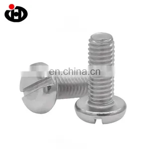 DIN84 Slotting Machine Screws Slotted Stainless Steel Cheese Head Screws thumbnail-2