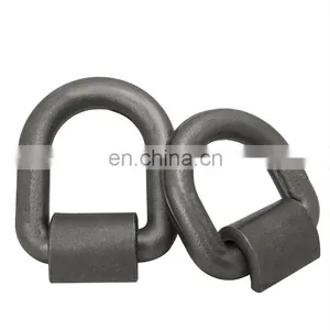 316 Stainless Steel D-Type Shackle Marine Shackle Connection Ring Marine Straight Shackle thumbnail-4