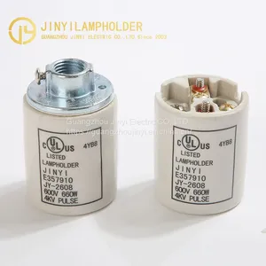 Candle Warmer Lamp 4KV Socket E26 Ceramic Lamp Base Have Certification for Lamp Holder thumbnail-5