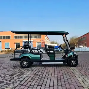 6-seater Electric Golf Cart, Beach Golf Cart for Sale thumbnail-2
