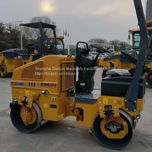 Used 3T 2.5T Roller Small Double Steel Wheels Vibratory Roller Hydraulic Bolivia thumbnail-5