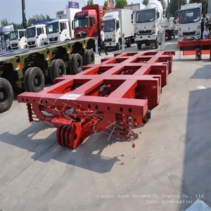 Large Cargo Transport Semi-trailer Large Item Transport Vehicle Multi Axle Semi-trailer thumbnail-3