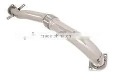 304 Stainless Steel Downpipe for EVO EVO7 8 9 Exhaust Pipe thumbnail-1