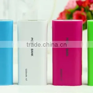 Mini Portable Power Bank, Imported Electric Core Power Bank,5200mAH Candy Color Power Bank thumbnail-1