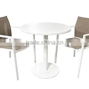 All Weather Cheap Garden Furniture Outdoor Table and Chair WPC Dining Set thumbnail-5