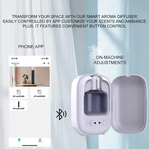 Hot Selling Eco Friendly Plastic Waterless Essential Oil Mini Wall Mounted Aromatherapy Diffuser thumbnail-4